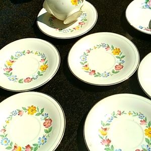 ❣️ COMING 🔜  Edwin Knowles Bowls Saucers Lot of SIX VINTAGE BEAUTIES   VNPLVC